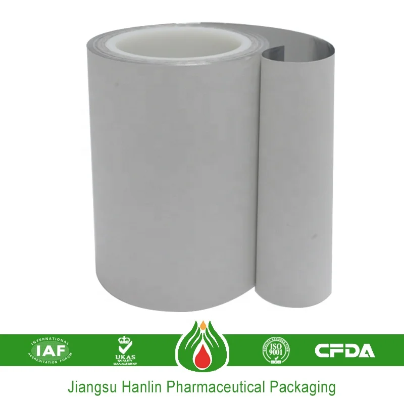 colored pharma new type paper PTP aluminum foil