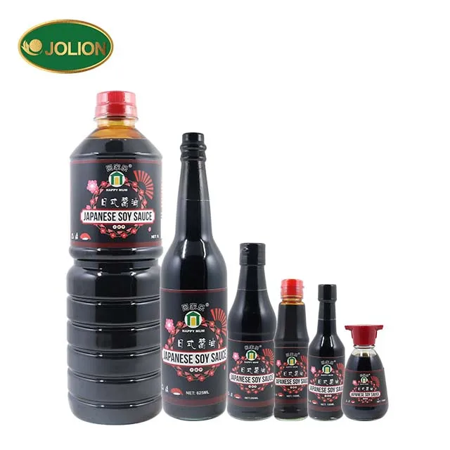 JOLION Japanese cuisine Restaurant Wholesale Bulk Traditional Brewed Healthy Dipping japan kikkoman Sushi light Soy Sauce Halal