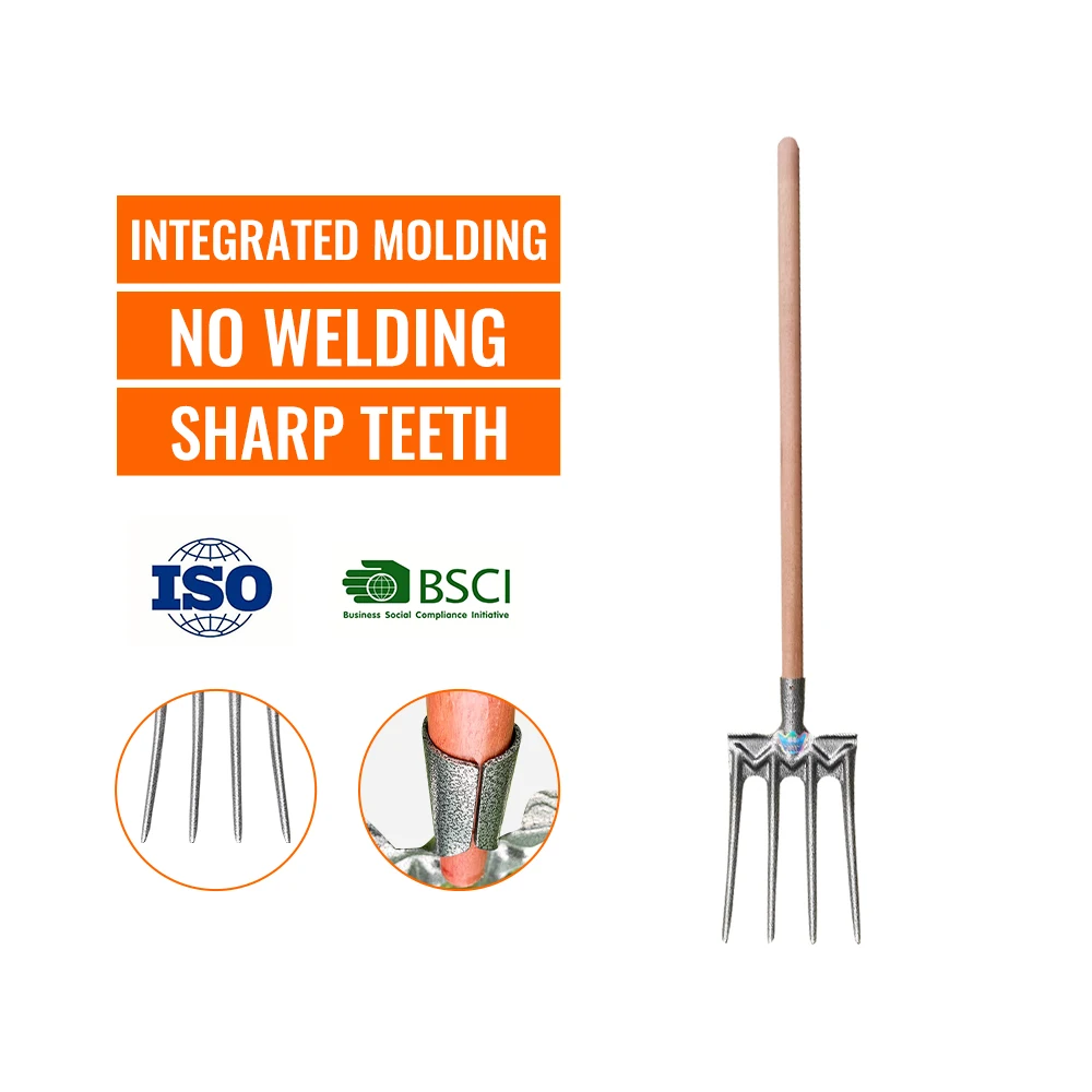 High Quality metal 4T forks  Garden Fork/wooden fork