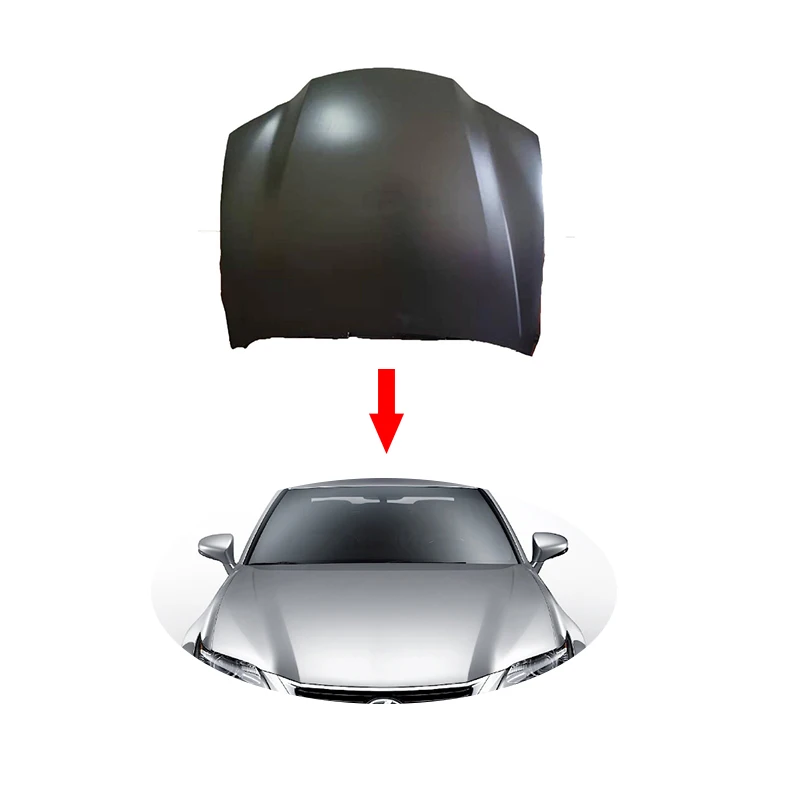 1:1 Front Engine Hood car parts for LEXUS GS GS250 GS350 GS450 2012-2020 aluminum car hood accessories