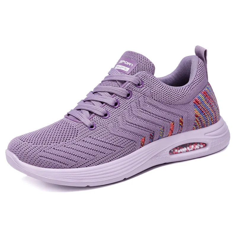 2022 China wholesale polyurethane custom sneakers walking trendy EVA PU sole casual sport running women fitness walking shoes