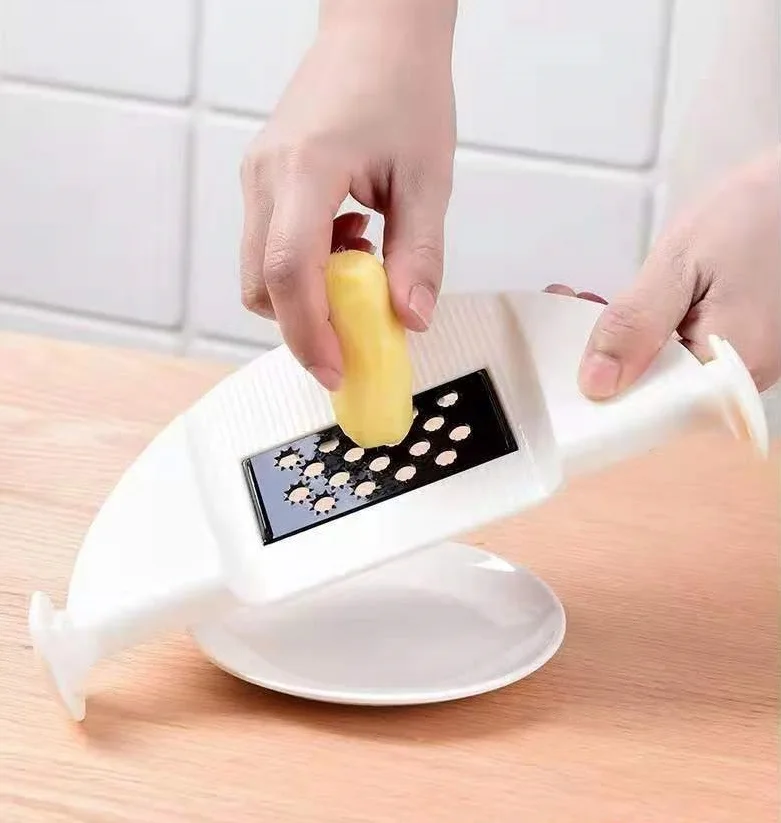 Multifunctional Cutting Slicer for chopping potatoes onions and garlic Salad Fruit and vegetable chopper with cleaning plate