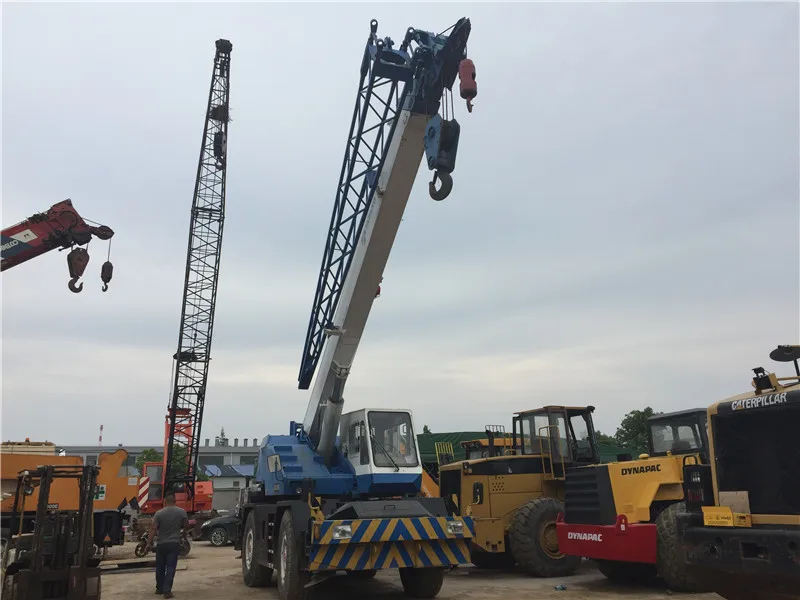 Used rough crane 25 ton 50 ton Tadano GR250N TR500E Used rough terrain crane tadano