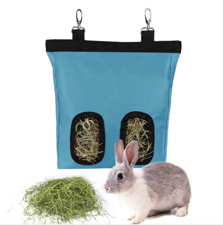 Кролика и сено мешок, свинки и сено для хранения, висит кормления Сено для мелких животных больших размеров 600D ткань Оксфорд