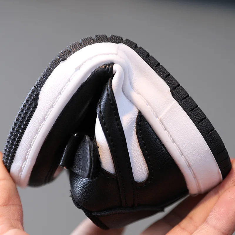 Custom Boys Girls Fashion Sneakers Baby Kids Leather Trainers Children School Casual Sports Shoes