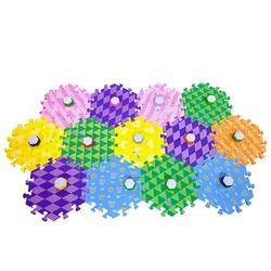 RIBOSY 4Pcs Recordable Sound Button with 2 Dog Button Mat,Recording Talking Dog Training Buzzer