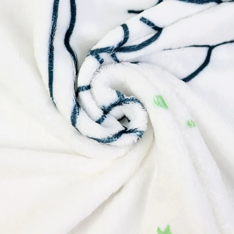 RTS safe warm attractive pattern monthy milestone blanket, supersoft for baby skin