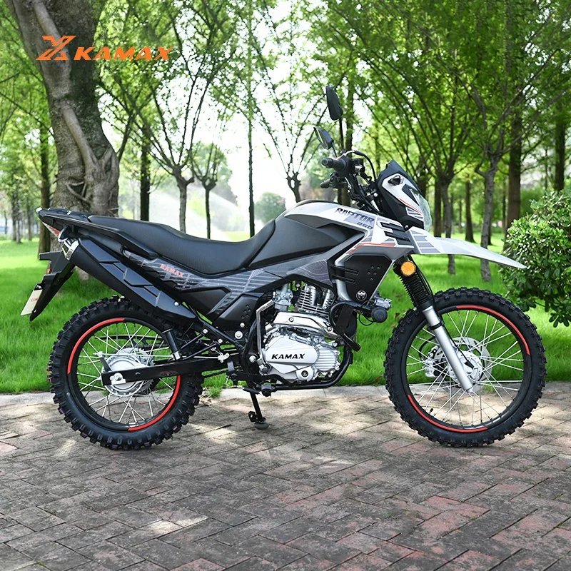 New Arrival 10l Gas Motorcycles 200cc Factory Kamax Motorcycles Cool On Road Motorcycle Disc Front Brake Drum Rear Brake