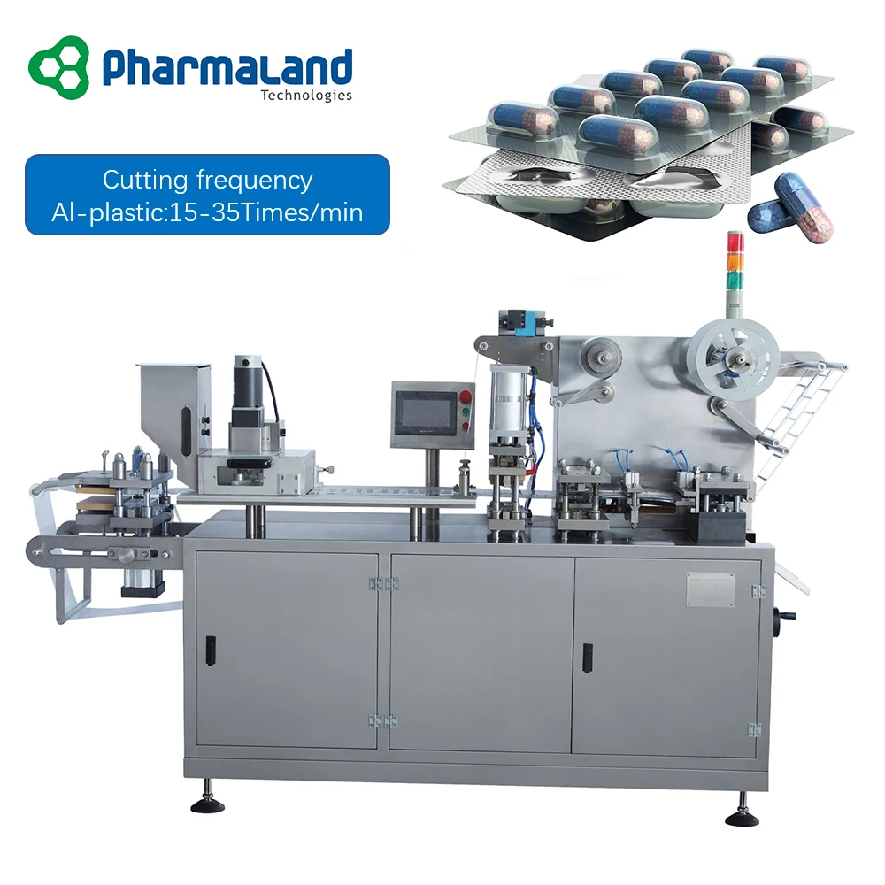 PPL-150E High Speed Aluminum-Plastic Blister Packing Machine For Capsules Candy Blister Packing Machine