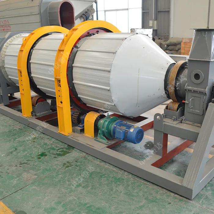 Efficient OSA Rotary Drum Dryer For Coconut Chaff Palm Residue Beer Lees Shredded Coconut Distiller Grain With Gas Oil Heating