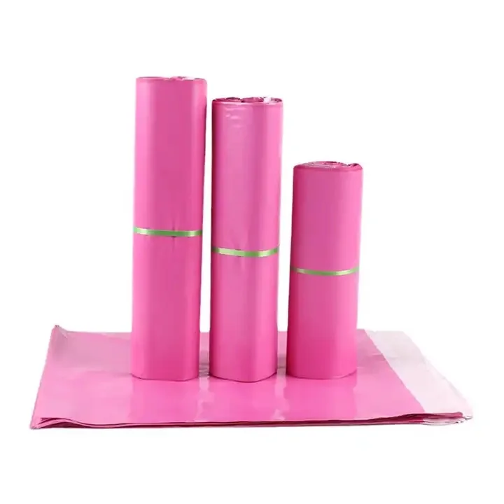 Biodegradable Plastic Poly Mailer Bag Custom Logo Print Eco Friendly Poly Mailing Shipping Bag For Clothing