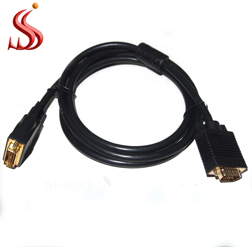 High quality 24+5 DVI Male to VGA Female monitor cable