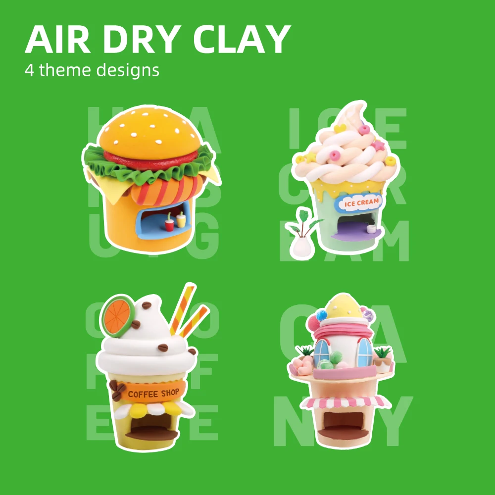 Box Package High Quality Super Light Clay36 Colors Ultra-light Plasticine Air Dry Clay Kids For Kids Diy Crafts Gifts