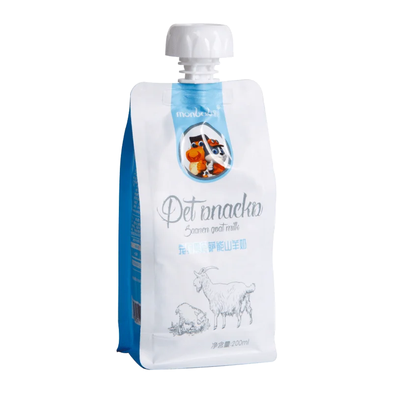 2021 hot sale liquid long shelf life whole liquid milk flavor goat milk pet for cats and dogs