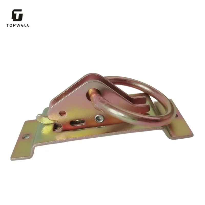 O Ring Track Accessories Cargo Lashing Belt Ratchet Tie Down Anchors to Secure Cargo in Enclosed Flatbed Trailer Trucks