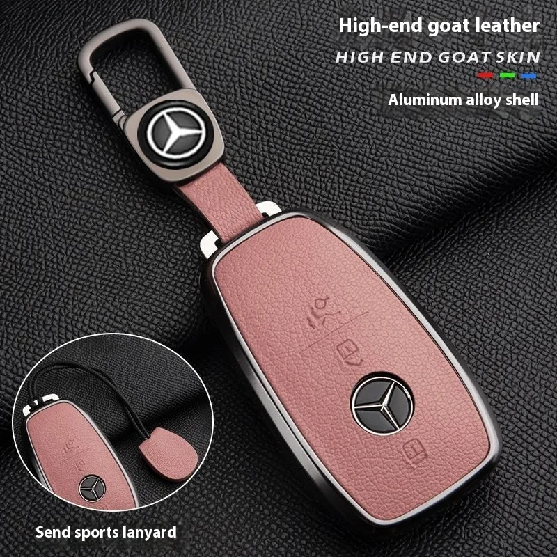 individualization leather key chains wholesale custom key chain Used for Mercedes Benz sublimation car key chain