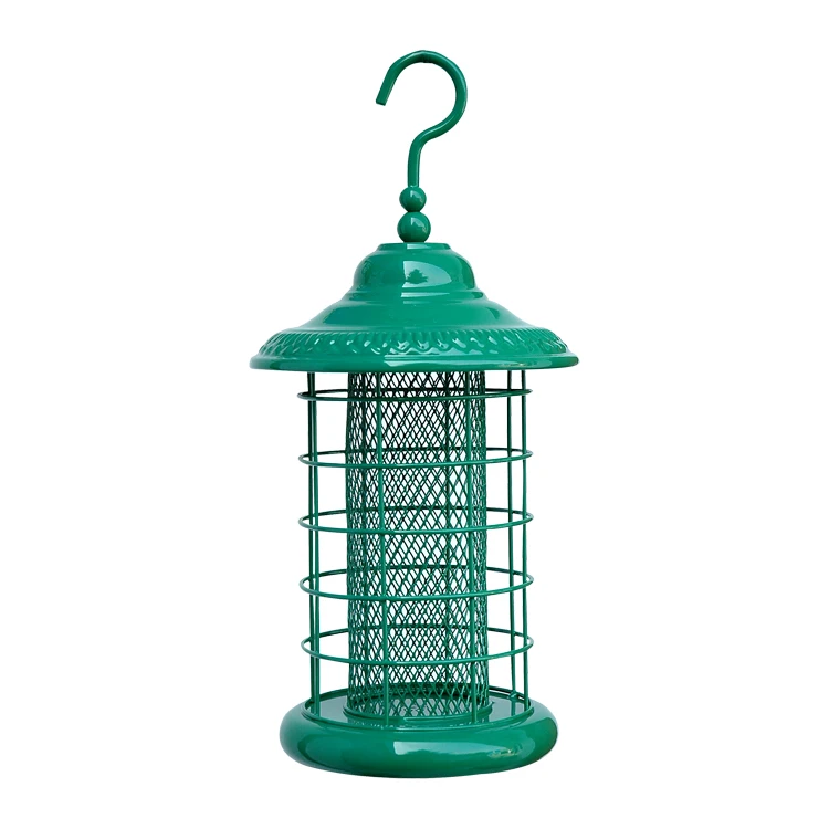 Hanging Design Outdoor Bird Feeder Feeder For Bird Iron Wild Bird Feeder