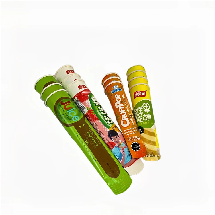 Calippo squeeze cups Push Up Ice cream Tube  popsicle tube