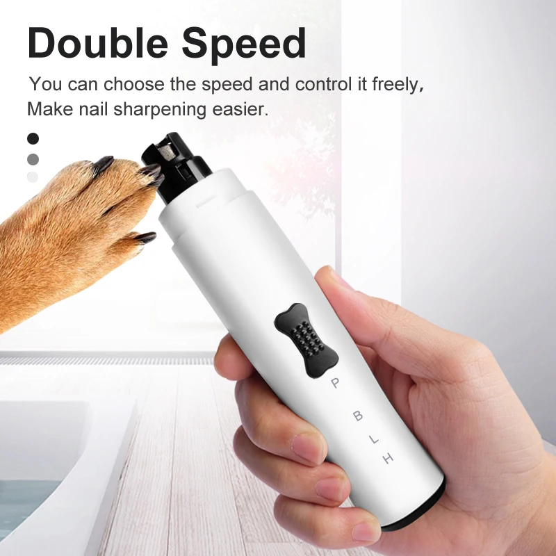 
Electric Pet Paws Nail Grinder Professional Dog Cat Grooming Claw Nail Clippers Trimmer 