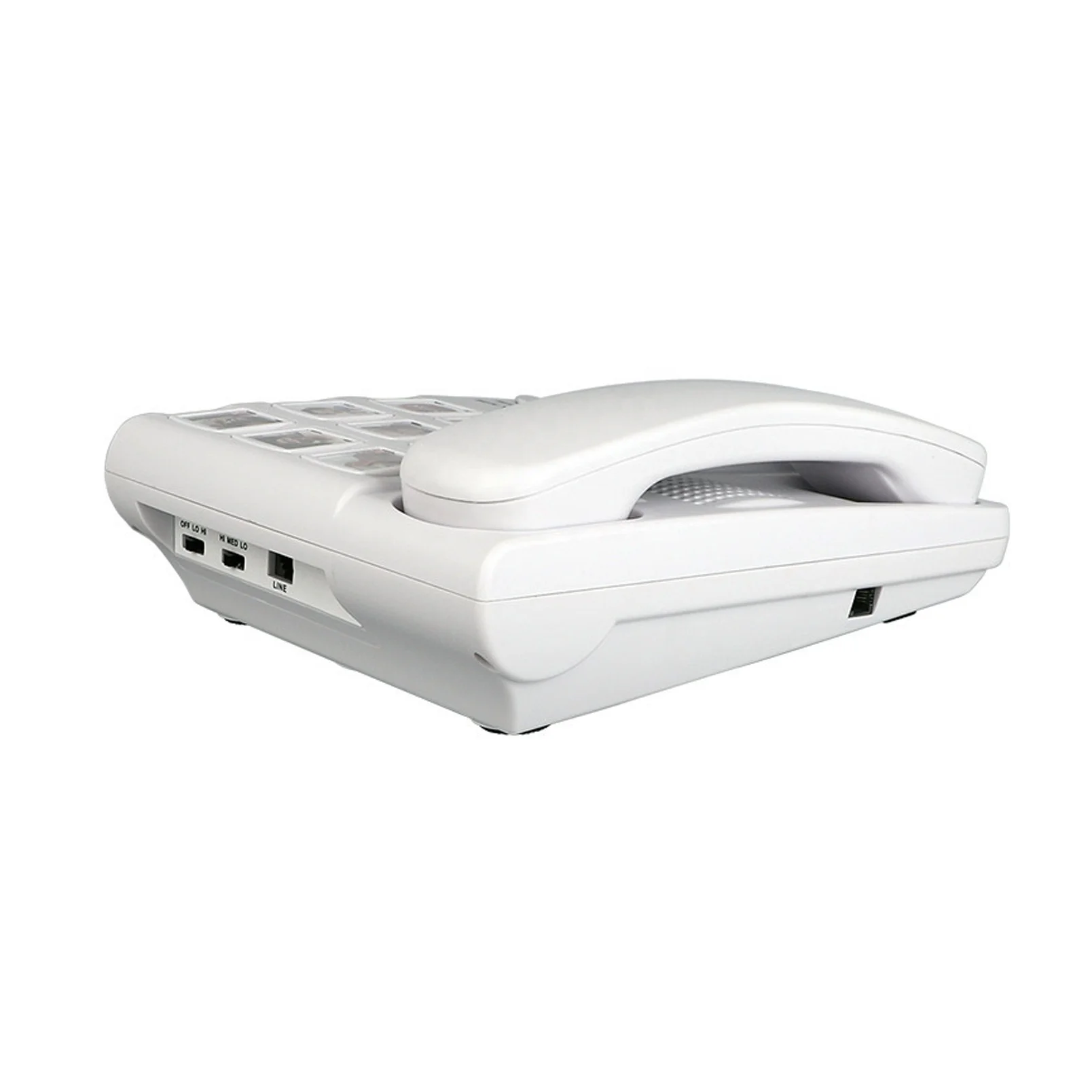 9 Groups Photo Memory Button Corded Telephone with Amplified Ringer and Loud Two-way Speakerphone For Hearing Impaired Seniors