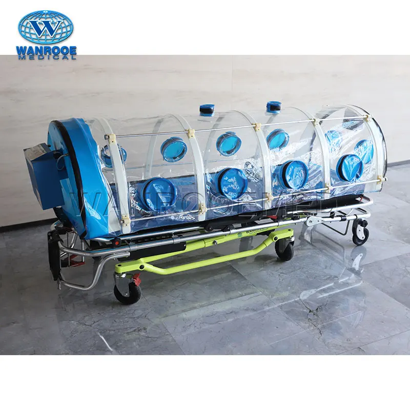 EA-13A Medical Lab Portable Biological Negative Pressure Isolation Chamber Stretcher