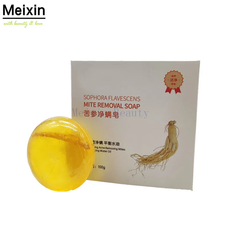 Meixin Private Label Hand Made Soap 24k Gold Gluta Facial Ginseng Soap