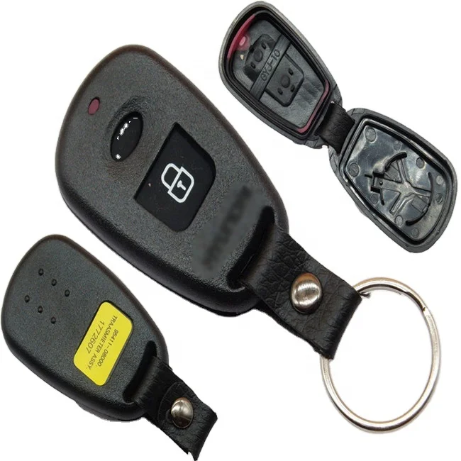 For HYU Elantra Santafe Terracan Remote Control Car Key Shell 1 Button Keyless Entry Smart Key Cover Case Keychain