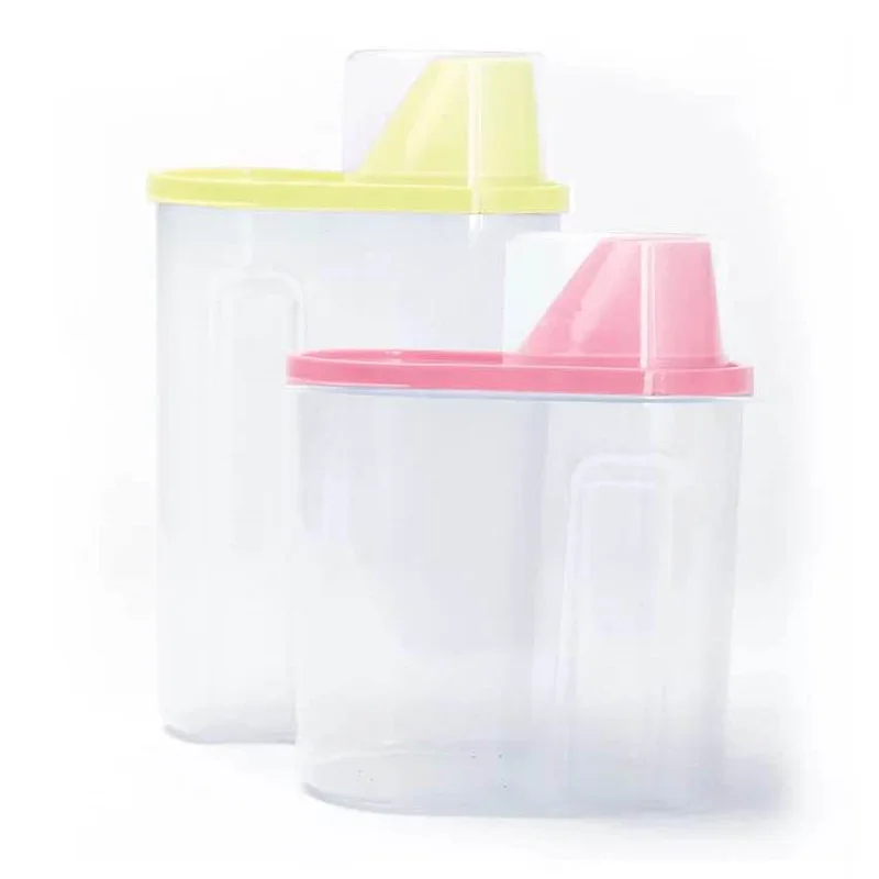 
Wholesale transparent plastic moisture-proof Bucket For Dog Sealed Pet Food Storage Container Plastic Pet Jar Container For Pet 