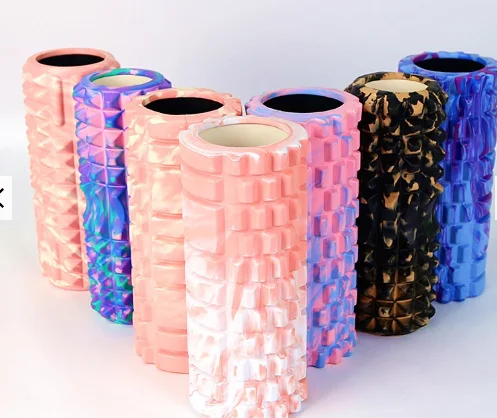 Wholesale High Density EVA EPP Yoga Massage Yoga Foam Paint Roller Logo Custom Fitness Foam Rollers Massager For Exercise