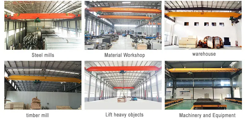 Hot sale LDA model 20 ton 25 ton 30 ton Underslung box shape single girder EOT overhead crane for workshop