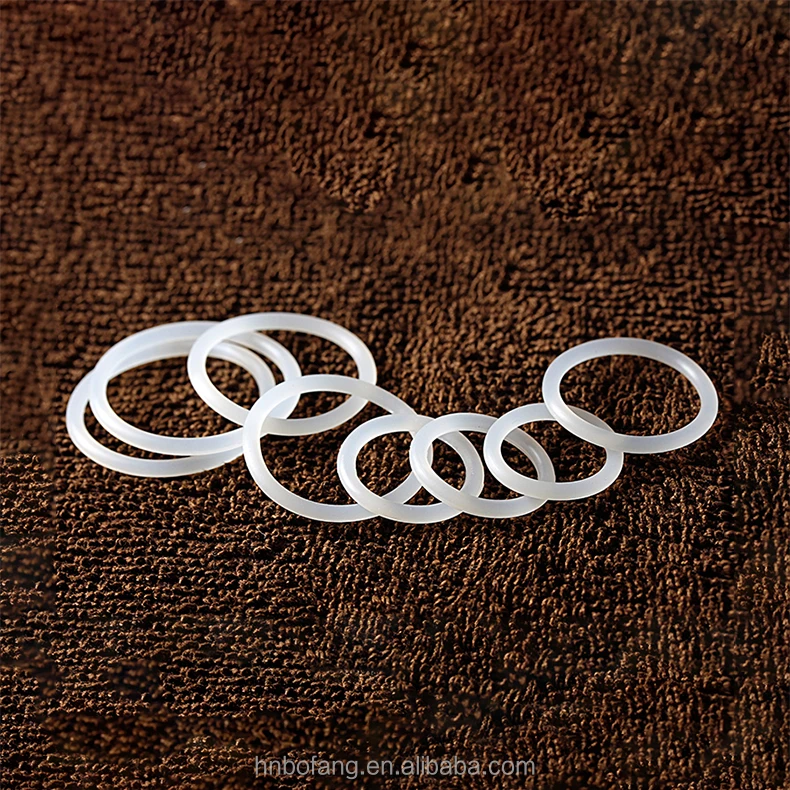 8 mm Cross Diameter Low Temperature Resistant Leak-proof Rubber Silicone O Ring