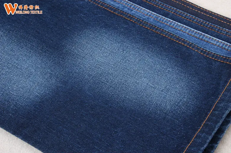 Wholesale high quality cheap woven 100 Cotton denim fabric for jeans