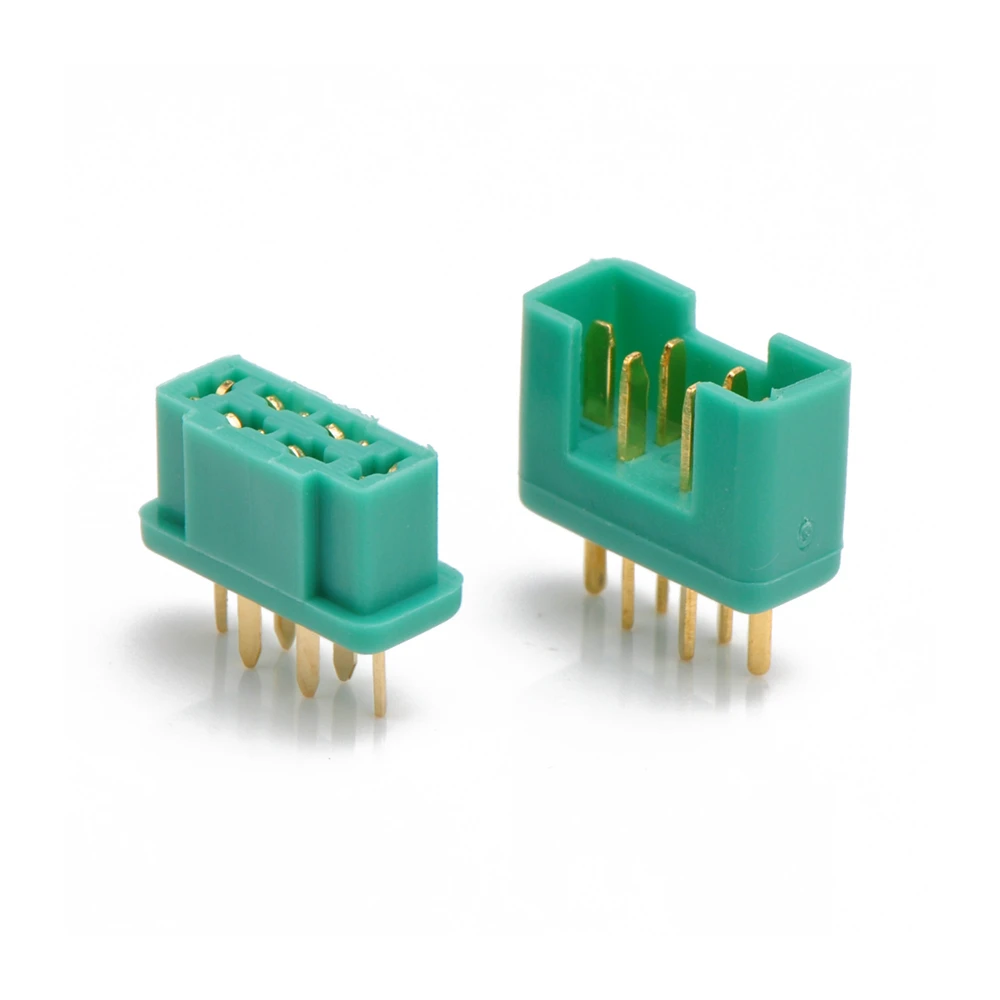 1 Pair Green Female & Male MPX Plug Connector