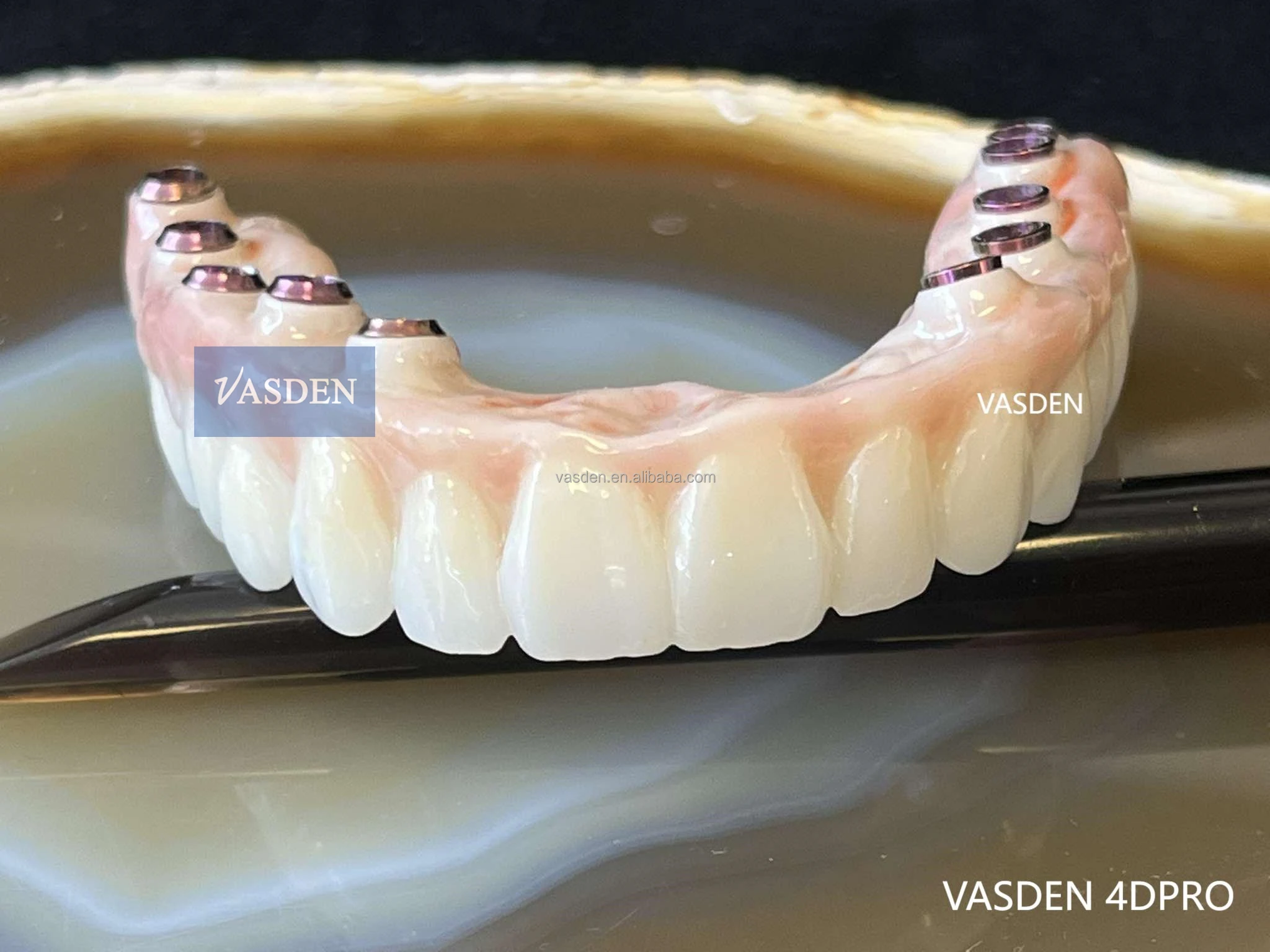 vasden 98mm 4D Pro Dental Zirconia Block Multilayer Material Transparency for Dental Anterior 14unit Bridges Dentist CAD