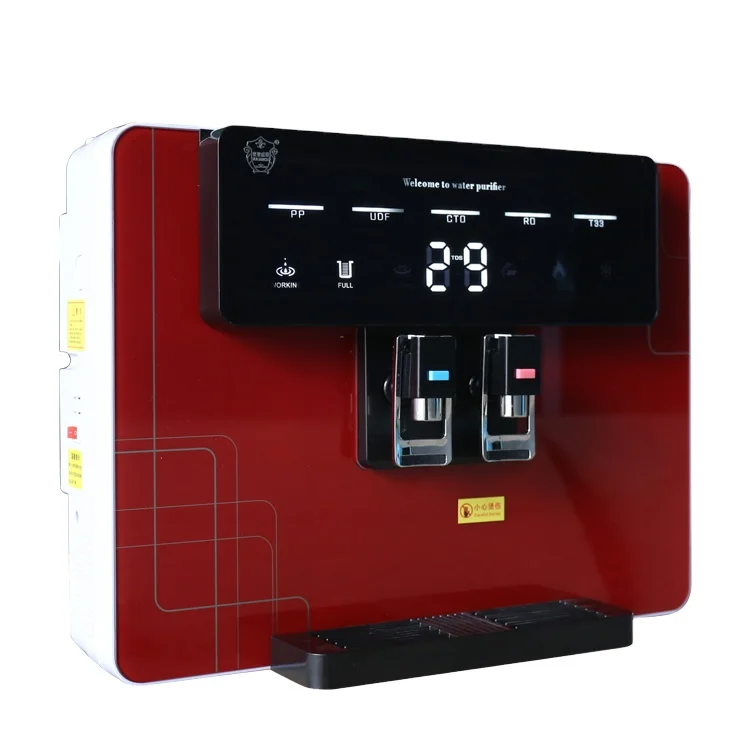
Многофункциональный Водоочиститель обратного осмоса с дисплеем TDS для горячей и холодной воды с УФ-защитой 