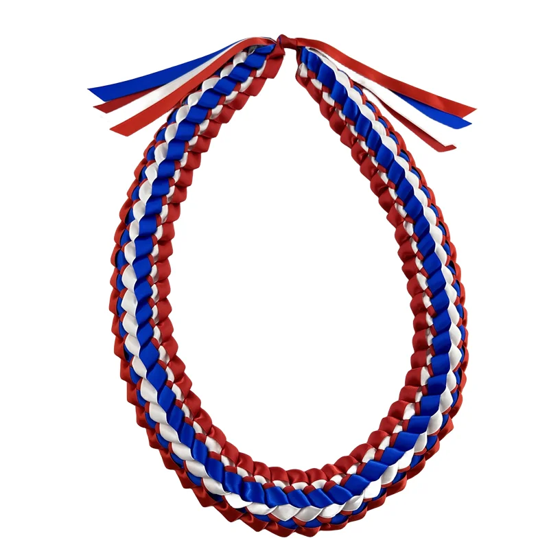 Party decorations parades World festivals christian gifts Handmade ribbon LEI Christian Easter Jesus Australian Flag