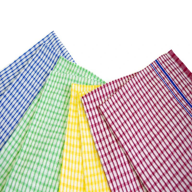100% Cotton Fancy Wonderdry Mono Check Super Absorbent 46x71 Cm