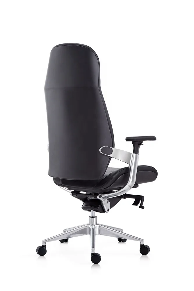 Hot Selling Executive Leather Manager Office Chair With Adjustable Headrest