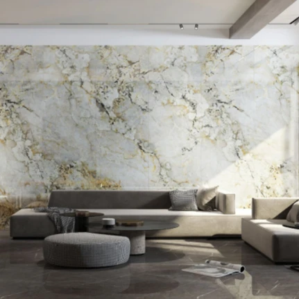 Hot Selling Goods Dream Color Big Size White Large Format Marble Tile Slim Slab Floor Tiles Marble