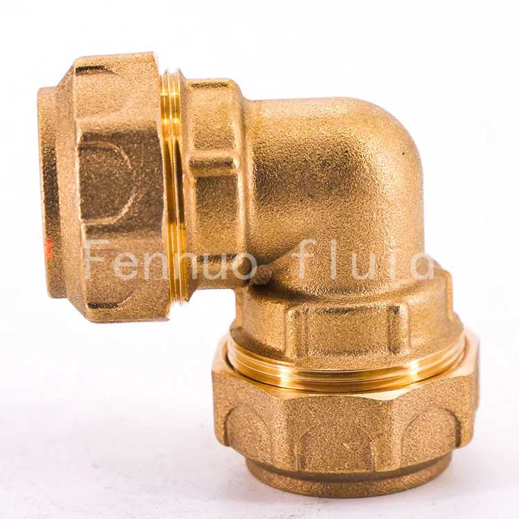 OEM&ODM  Customized Pipe brass forged PE Compression Fitting PPR Compression fitting