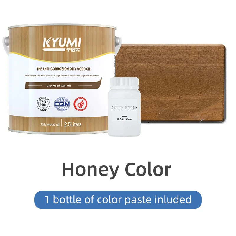 Premium quality long-lasting oil-based transparent wood top coat for wood surface