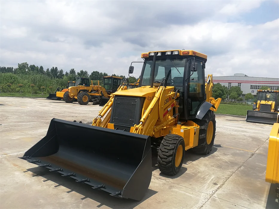 Chinese Brand Changlin 630A 4X4 7.6 t Mini Backhoe Loader with Diesel CE EPA Engine