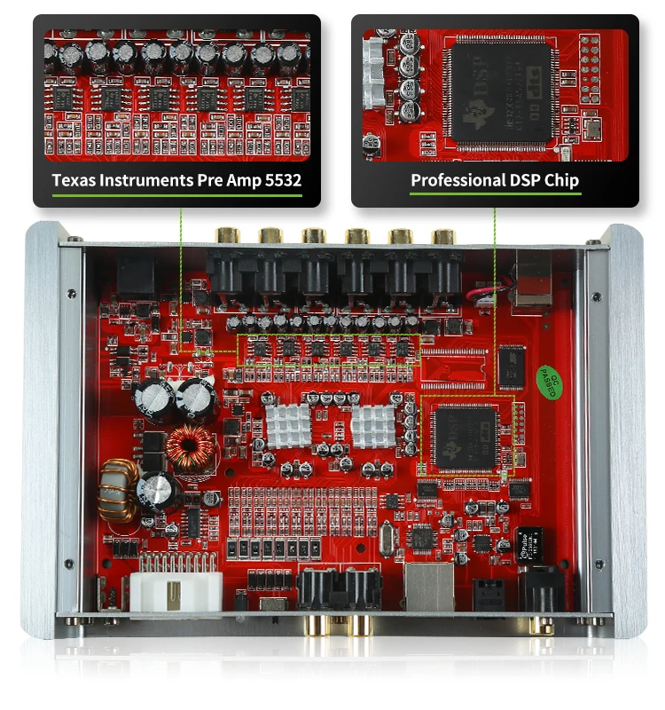 Factory Wholesale Hot Selling Stable Performance DSP Car Audio Processor 8 Channel Input 12 Channel OutPut TP-DSP0812