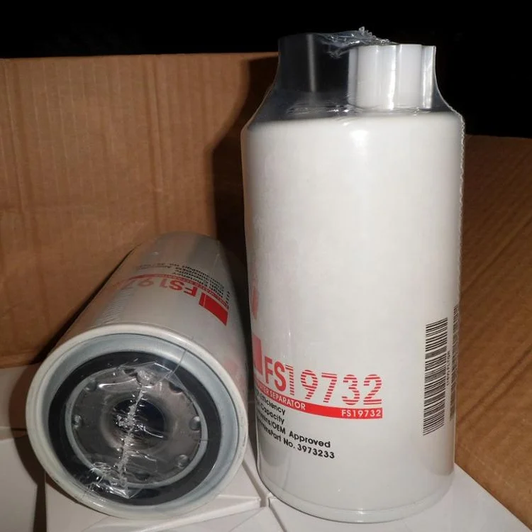 Грузовик топливный фильтр сепаратор воды fs19732 в сборе с базой