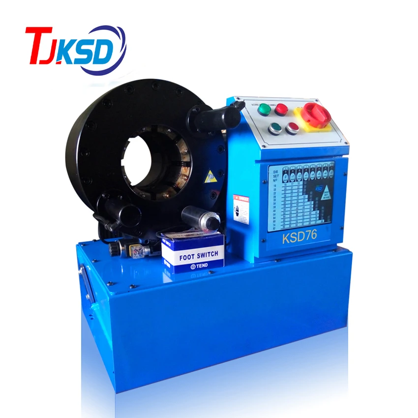 China good supplier CE System Pressure 31.5Mpa 4-76Mm 3Inch/4Inch Hose Crimper