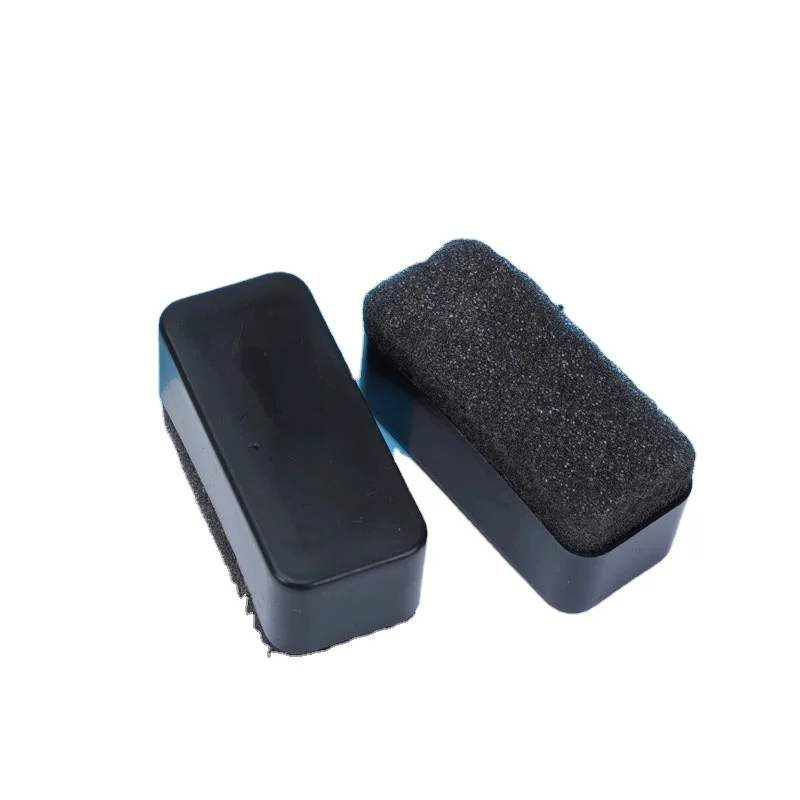 High quality mini size dry erase board eraser whiteboard eraser with felt school and office use