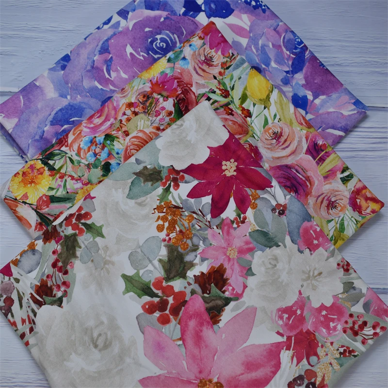 NO MOQ Custom digital printing modal lycra fabric Knitted modal fabric spandex custom  95%modal 5%spandex fabric for clothing