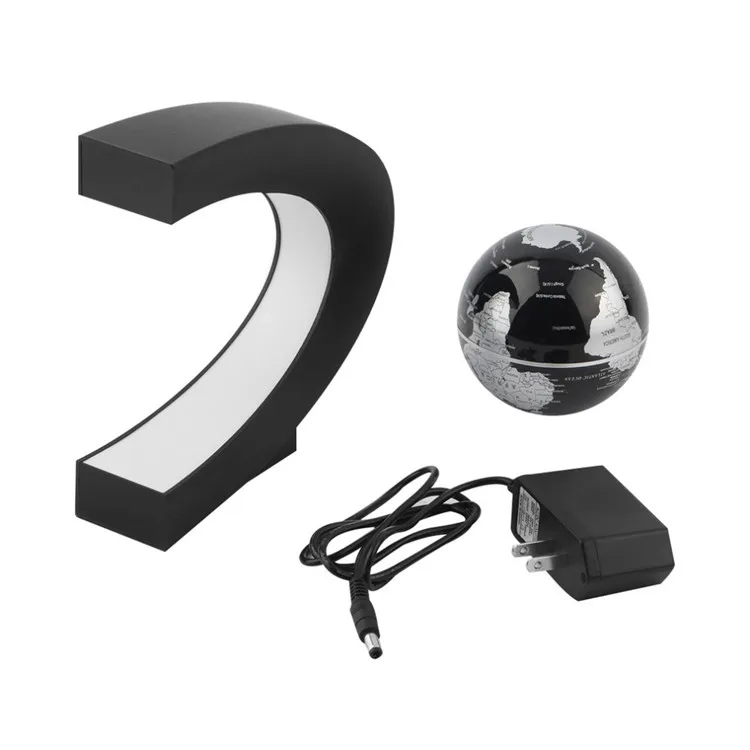 BAT LAB новейшая СВЕТОДИОДНАЯ карта мира плавающая вращающаяся Глобальная модель магнитный левитационный дисплей