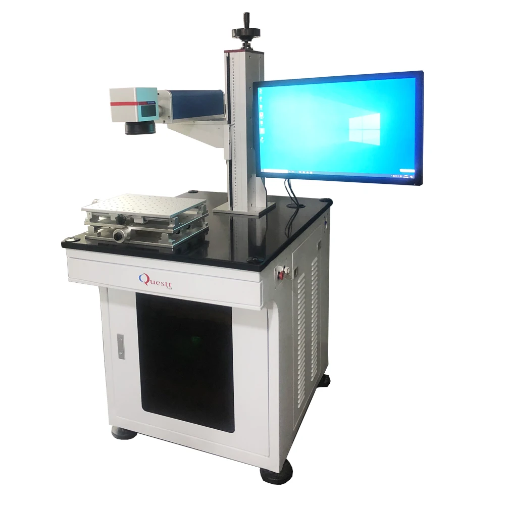 Portable 3d 20w 30w 50w 80w 100w Jpt Raycus Mopa M7 Engraver Rotary Fiber Laser Engraving Marking Machine For Guns Jewelry