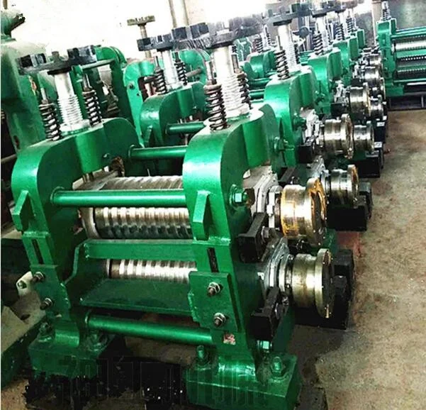 Rebar steel re rolling mill complete machinery flat bar hot rolling mill